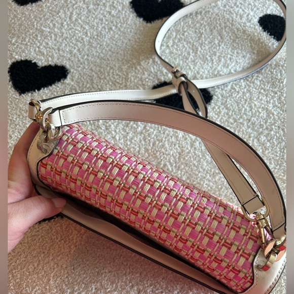Pink and White Kate Spade purse - Picture 7 of 9